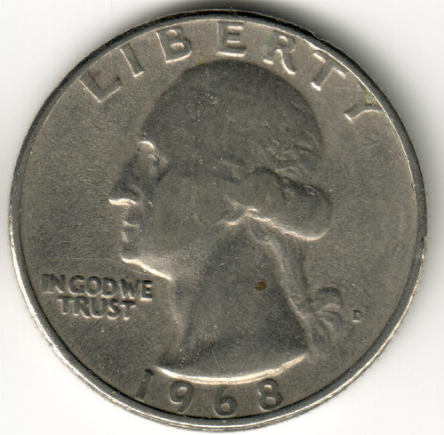 Usa 1968d washington - washington, 1/4