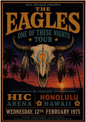 1975 the eagles hic - 1975, arena
