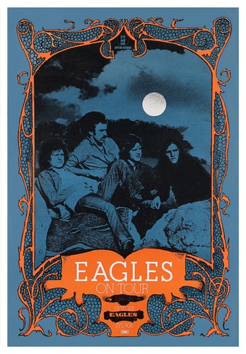 Eagles tour uk poster - eagles, 'on