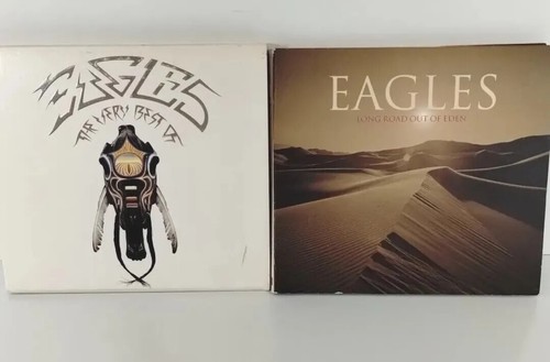Lot eagles cds long road - eagles,